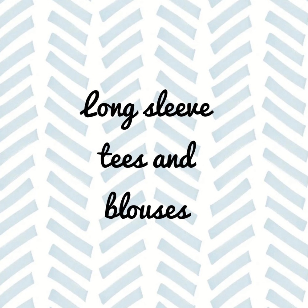 LONG SLEEVE TOPS